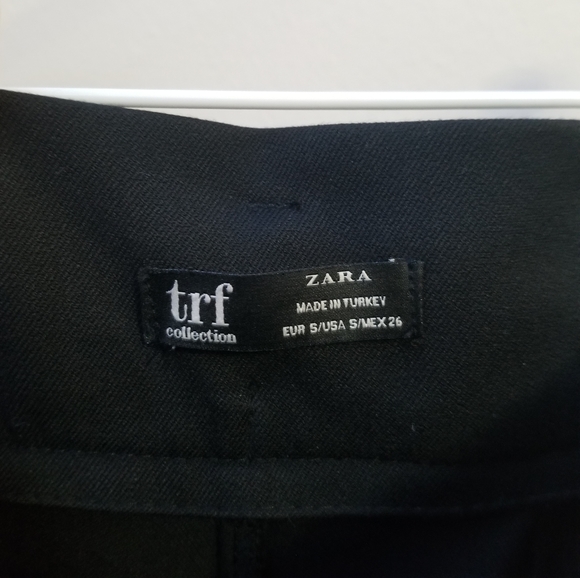 🖤 BLACK ZARA Trousers with BELT - Picture 6 of 6